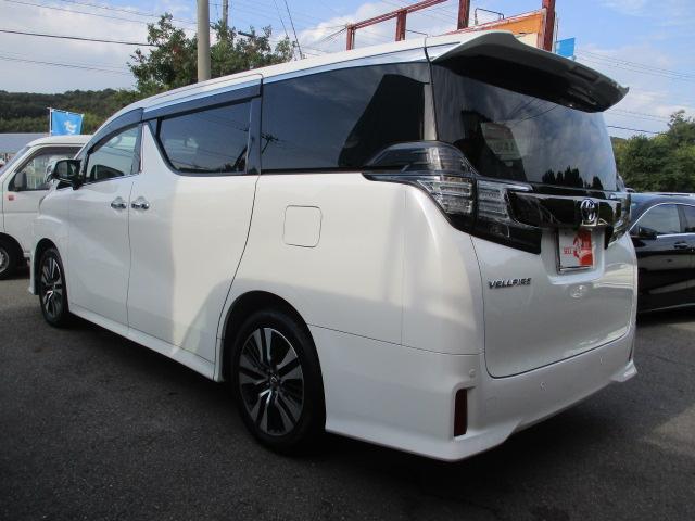 ヴェルファイア ２．５Ｚ　Ａエディション　ゴールデンアイズ　後期モデルＧエディション用アルミホイール　純正１０インチナビＴＶ　Ｂカメラ　フリップダウンモニター　パワーリヤゲート　禁煙車　ＥＴＣ　スマートキー　　ウッドコンビハンドル　Ｇアイズ内装　リヤ修復歴有り（9枚目）