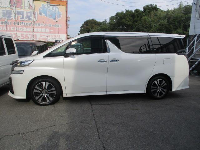 ヴェルファイア ２．５Ｚ　Ａエディション　ゴールデンアイズ　後期モデルＧエディション用アルミホイール　純正１０インチナビＴＶ　Ｂカメラ　フリップダウンモニター　パワーリヤゲート　禁煙車　ＥＴＣ　スマートキー　　ウッドコンビハンドル　Ｇアイズ内装　リヤ修復歴有り（11枚目）