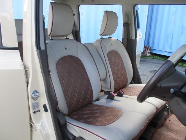 アルトラパンショコラ Ｇ　ワンオーナー　禁煙車　ＳＤナビ　フルセグＴＶ　Ｂｌｕｅｔｏｏｔｈ対応　ＥＴＣ　スマートキー　ショコラ専用合皮シート　革巻ステアリング　　ＨＩＤライト　オートライト（12枚目）