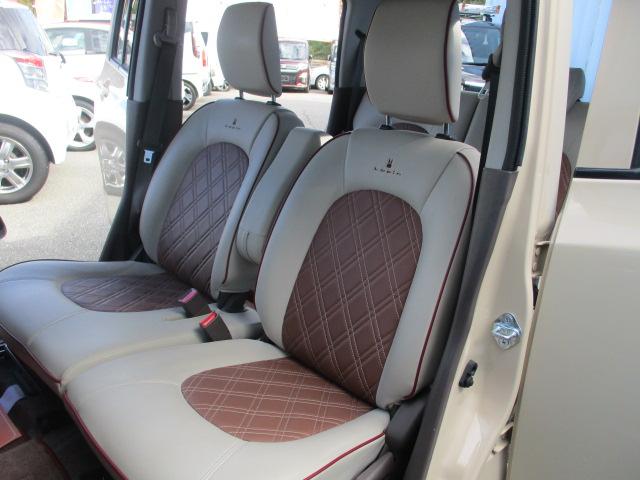 アルトラパンショコラ Ｇ　ワンオーナー　禁煙車　ＳＤナビ　フルセグＴＶ　Ｂｌｕｅｔｏｏｔｈ対応　ＥＴＣ　スマートキー　ショコラ専用合皮シート　革巻ステアリング　　ＨＩＤライト　オートライト（13枚目）