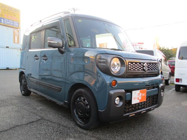 スペーシアギア ハイブリッドＸＺ　ターボ　全方位モニター装着パッケージ　純正ナビ　フルセグＴＶ　ＥＴＣ　運転＆助手席シートヒーター　スマートキー　ワンオーナー禁煙車　ヘッドアップディスプレイ　デュアルブレーキサポート　ＬＥＤライト（2枚目）