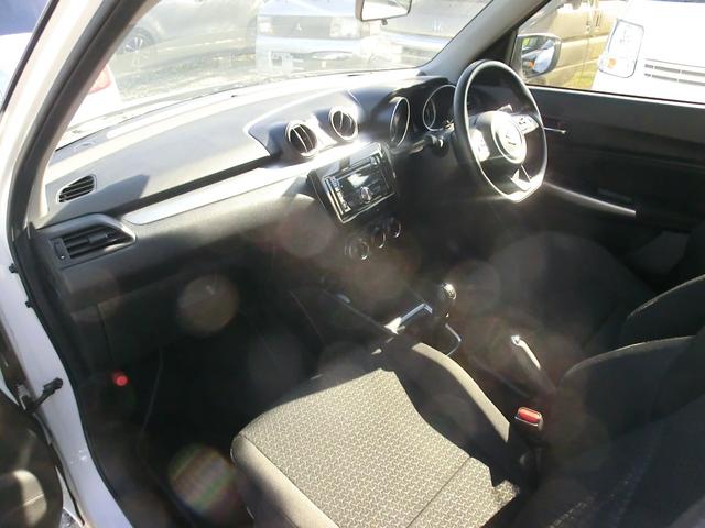 スイフト XG 5速ミッション アップグレードパッケージ スペアスマートキー CDデッキ デュアルセンサーブレーキサポート LEDヘッドライト ETC ドラレコ(19枚目)