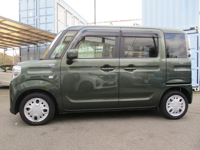 スペーシア ハイブリッドG 雹被害有 スズキセーフティ装着車 ワンオーナー禁煙車 全方位モニター 純正ナビ フルセグTV Bカメラ ETC ドライブレコーダー スマートキー クリアランスソナー ドアバイザー(11枚目)