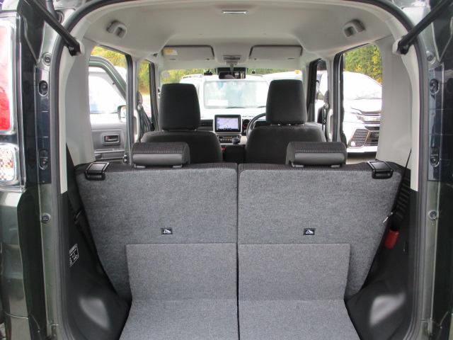 スペーシア ハイブリッドG 雹被害有 スズキセーフティ装着車 ワンオーナー禁煙車 全方位モニター 純正ナビ フルセグTV Bカメラ ETC ドライブレコーダー スマートキー クリアランスソナー ドアバイザー(17枚目)