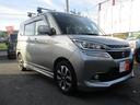 ソリオバンディット ハイブリッドＭＶ　ハイブリッドＭＶ（５名）ワンオーナー禁煙車　社外ナビ　フルセグＴＶ　ＥＴＣ　ＬＥＤライト　スマートキー　左リヤ電動スライドドア　純正アルミホイール　シートヒーター　ルーフキャリア付き（2枚目）