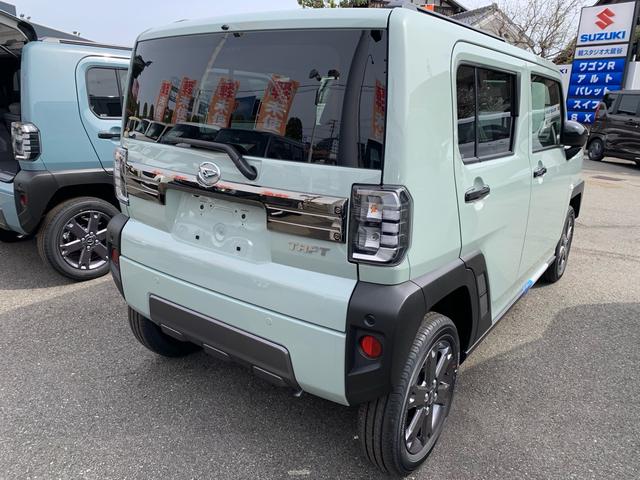 タフト Ｇターボ　クロムベンチャー　ＡＡＣ　車線逸脱警報装置　セキュリティアラーム　インテリキー　シ－トヒ－タ－　ＬＥＤライト　横滑り防止　キーフリーシステム　サイドエアバッグ　パワーウィンドウ　サンルーフ　衝突安全ボディ　エアバック（5枚目）