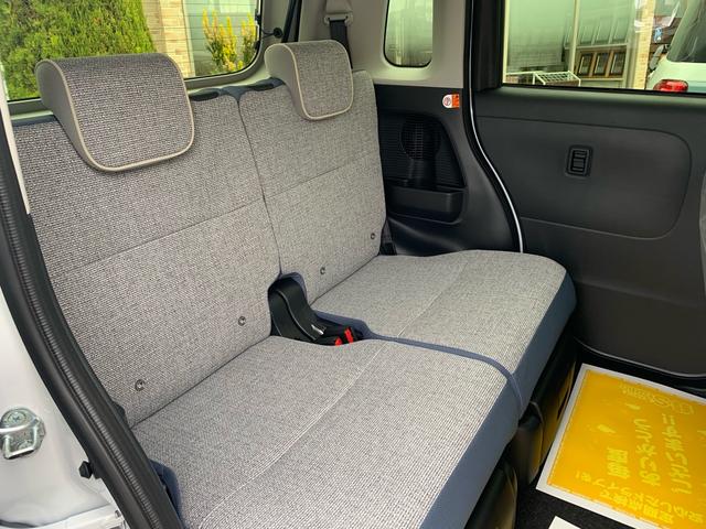 ムーヴキャンバス ストライプスＧ　踏み間違い防止　セキュリティ　Ｂモニター　前後ソナー　ＡＡＣ　プッシュスタートスマートキー　フルフラット　横滑防止装置　ＬＥＤヘッドライト　シートヒーター　キーフリーシステム　サイドエアバック　ＡＢＳ（22枚目）