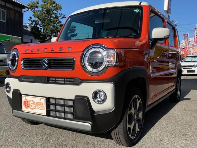 ハスラー ハイブリッドX オートLED アイドルストップ 車線逸脱警報装置 キーレスエントリー 運転席エアバッグ 前席シートヒーター セキュリティアラーム LEDライト 安全ボディ スマ-トキ- パワーウインドウ AAC(6枚目)