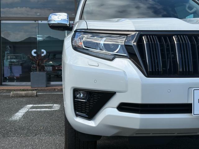 ランドクルーザープラド TX Lパッケージ・ブラックエディション サンルーフ・アラウンドビューモニター・9インチ純正ディスプレイオーディオ・Bluetooth・社外デジタルインナーミラー・CURTヒッチメンバー・ドライブレコーダー・2.0ETC(14枚目)