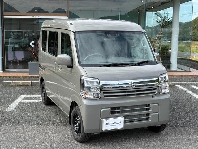 エブリイ ジョイン　届出済未使用車・モスグレーメタリック・純正ディスプレイオーディオ・スズキセーフティサポート・ジョイン６型・用品取付・コーティング（2枚目）