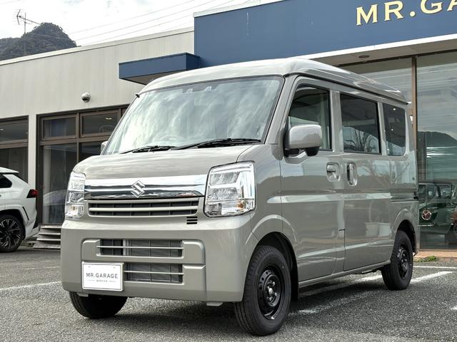 エブリイ ジョイン　届出済未使用車・モスグレーメタリック・純正ディスプレイオーディオ・スズキセーフティサポート・ジョイン６型・用品取付・コーティング（3枚目）