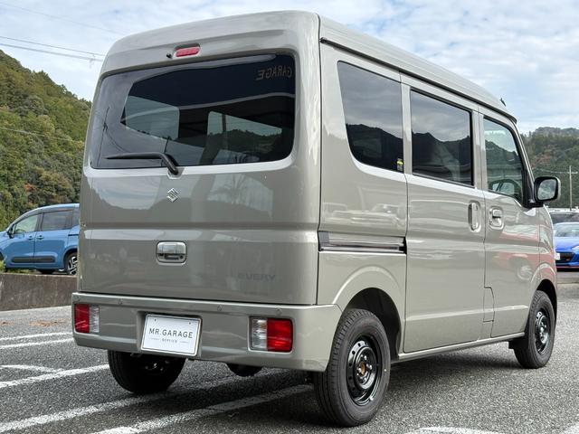 エブリイ ジョイン　届出済未使用車・モスグレーメタリック・純正ディスプレイオーディオ・スズキセーフティサポート・ジョイン６型・用品取付・コーティング（5枚目）