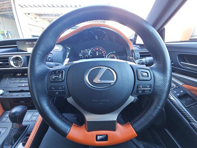 ＲＣ Ｆ カーボンエクステリアパッケージ　カーボンエクステリアパッケージ　マークレビンソンプレミアムサウンドシステム　ＴＶＤ　ＥＴＣ　純正メーカーナビ　クルーズコントロールカーボンリアディフューザー　セミアニリン革シート　ブラインドスポット（34枚目）