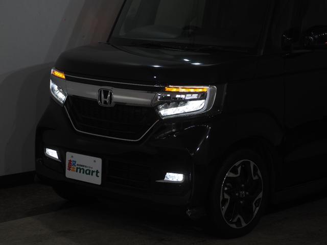 Ｎ－ＢＯＸカスタム Ｇ・Ｌターボホンダセンシング　Ｂカメラ　ＥＴＣ　両ＰＳＤ　シートＨ　ＡＣＣ　レーンアシスト　衝突軽減Ｂ　ＥＳＣ　ＬＥＤオートライト　フォグ　Ｐスタート　フルセグナビ　ＢＴ　ＤＶＤ　パドルシフト　ステリモ　純正１５ＡＷ　ハーフレザー（15枚目）