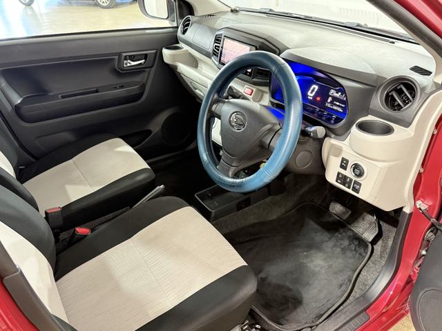 ミライース Ｇ　ＳＡＩＩＩ　シートＨ　フルセグナビ　ＢＴ　ＤＶＤ　ＣＤ　ＬＥＤオートライト　オートハイビーム　衝突被害軽減Ｂ　ＥＳＣ　コーナーセンサー　Ｐスタート　Ａストップ　オートエアコン　社外１４インチＡＷ　電動格納ミラー（26枚目）