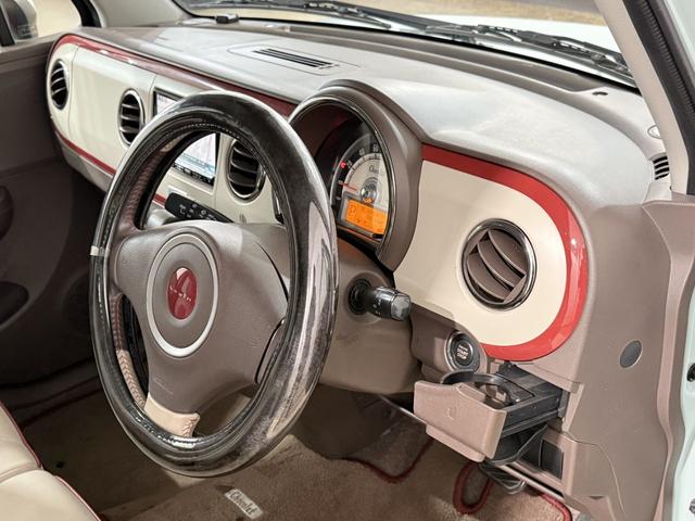 アルトラパンショコラ Ｇ　Ｂカメラ　ＥＴＣ　フルセグナビ　ＢＴ　ＤＶＤ　ＣＤ　ＨＩＤオートライト　Ｐスタート　Ａストップ　スマートキースペアキー付　純正１４インチＡＷ　電動格納ミラー　シートリフター　ベンチシート　フルフラット（54枚目）