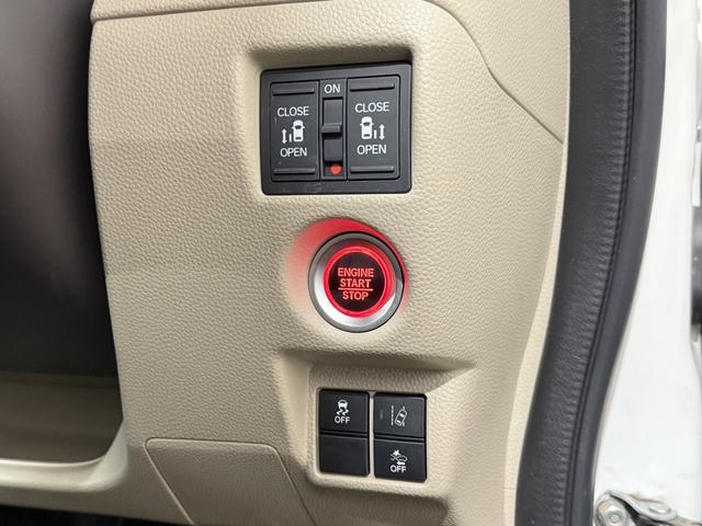 N-BOX G・EXターボホンダセンシング Bカメラ ETC 両PSD ACC フルセグナビ BT DVD LEDオートライト 衝突軽減B ESC レーンアシスト Pスタート パドルシフト ステリモ AAC スマートキー ウィンカー付電格ミラー(9枚目)