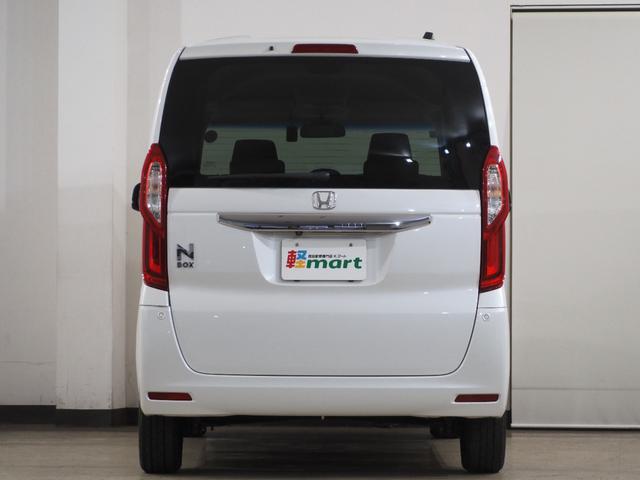 N-BOX G・EXターボホンダセンシング Bカメラ ETC 両PSD ACC フルセグナビ BT DVD LEDオートライト 衝突軽減B ESC レーンアシスト Pスタート パドルシフト ステリモ AAC スマートキー ウィンカー付電格ミラー(30枚目)