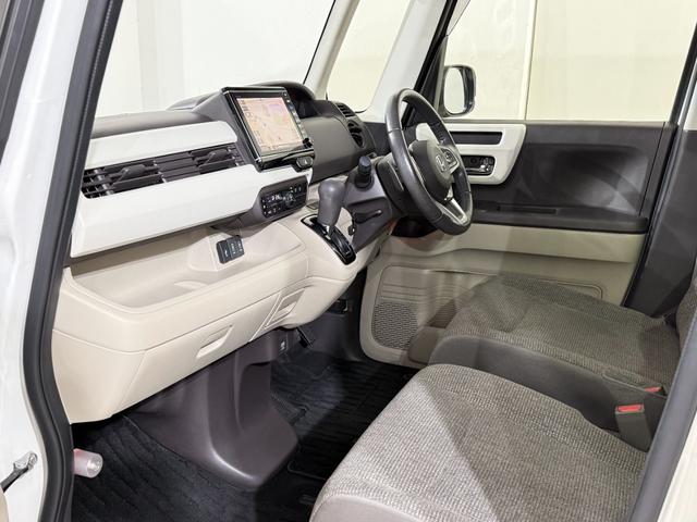 N-BOX G・EXターボホンダセンシング Bカメラ ETC 両PSD ACC フルセグナビ BT DVD LEDオートライト 衝突軽減B ESC レーンアシスト Pスタート パドルシフト ステリモ AAC スマートキー ウィンカー付電格ミラー(45枚目)