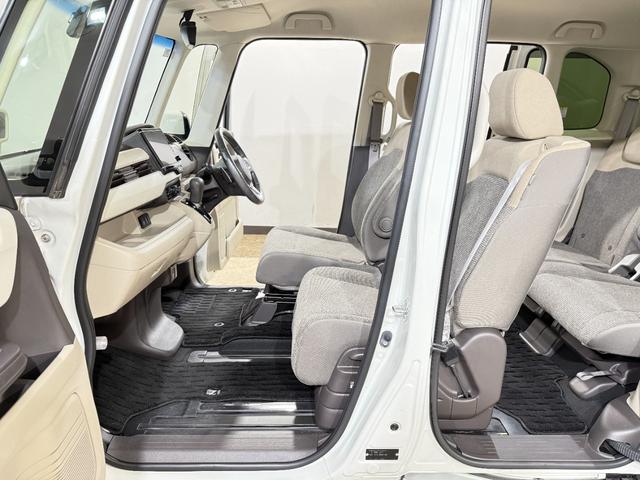 N-BOX G・EXターボホンダセンシング Bカメラ ETC 両PSD ACC フルセグナビ BT DVD LEDオートライト 衝突軽減B ESC レーンアシスト Pスタート パドルシフト ステリモ AAC スマートキー ウィンカー付電格ミラー(47枚目)