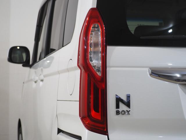 N-BOX G・EXターボホンダセンシング Bカメラ ETC 両PSD ACC フルセグナビ BT DVD LEDオートライト 衝突軽減B ESC レーンアシスト Pスタート パドルシフト ステリモ AAC スマートキー ウィンカー付電格ミラー(71枚目)