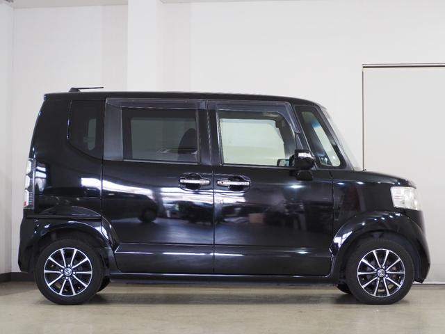 N-BOX G ターボSSパッケージ Bカメラ ETC 両PSD クルコン ナビTV DVD ESC HIDオートライト Pスタート パドルシフト ステリモ AAC 社外14インチAW ウィンカー付電動格納ミラー シートハイトアジャスター(23枚目)