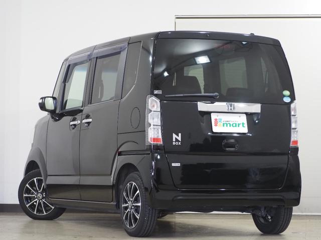 N-BOX G ターボSSパッケージ Bカメラ ETC 両PSD クルコン ナビTV DVD ESC HIDオートライト Pスタート パドルシフト ステリモ AAC 社外14インチAW ウィンカー付電動格納ミラー シートハイトアジャスター(39枚目)
