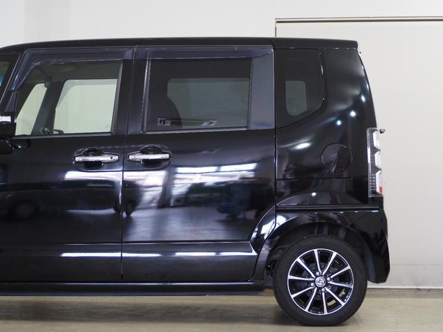 N-BOX G ターボSSパッケージ Bカメラ ETC 両PSD クルコン ナビTV DVD ESC HIDオートライト Pスタート パドルシフト ステリモ AAC 社外14インチAW ウィンカー付電動格納ミラー シートハイトアジャスター(42枚目)