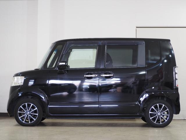 N-BOX G ターボSSパッケージ Bカメラ ETC 両PSD クルコン ナビTV DVD ESC HIDオートライト Pスタート パドルシフト ステリモ AAC 社外14インチAW ウィンカー付電動格納ミラー シートハイトアジャスター(44枚目)