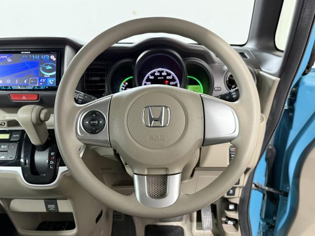 N-BOX G・Lパッケージ Bカメラ ETC PSD ESC ディスプレイオーディオ BT DVD CD Pスタート Aストップ ステリモ オートエアコン スマートキー 純正14インチAW ウィンカー付電格ミラー Rサンシェード(55枚目)