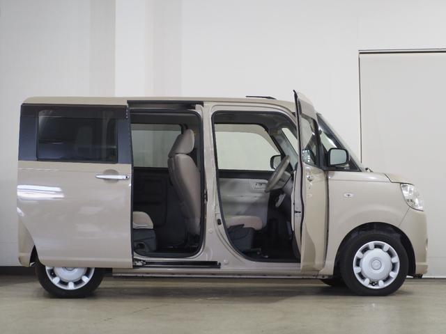 ムーヴキャンバス Xリミテッド SAII Bカメラ ETC 両側PSD フルセグナビ BT DVD CD オートライト 衝突軽減B ESC Pスタート Aストップ ステリモ オートエアコン スマートキー スペアキー付 電格ミラー ベンチシート(20枚目)