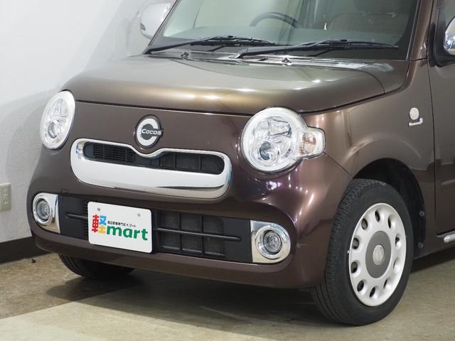 ミラココア ココアプラスX フルセグナビ BT DVD CD ルーフレール LEDヘッドライト/フォグランプ アイドリングストップ オートエアコン スマートキー 電動格納ミラー 運転席シートリフター ベンチシート シートカバー(73枚目)