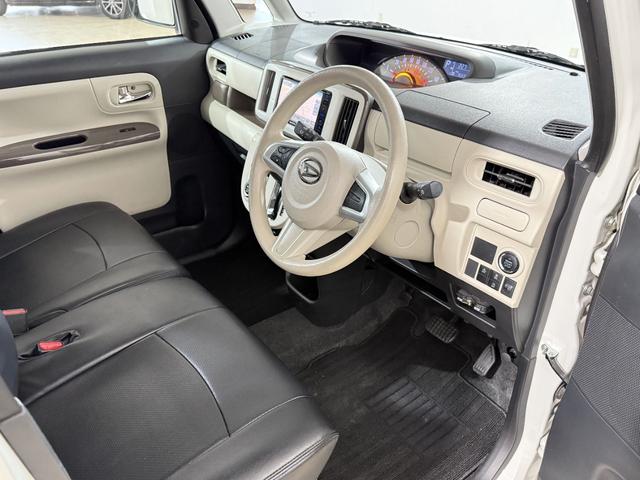 ムーヴキャンバス Ｘメイクアップ　ＳＡＩＩ　ＥＴＣ　フルセグナビ　ＢＴ　ＤＶＤ　ＣＤ　オートライト　フォグ　衝突軽減Ｂ　ＥＳＣ　Ｐスタート　Ａストップ　ステリモ　ＡＡＣ　スマートキー　電格ミラー　ベンチシート　黒革調シートカバー　シートリフター（24枚目）