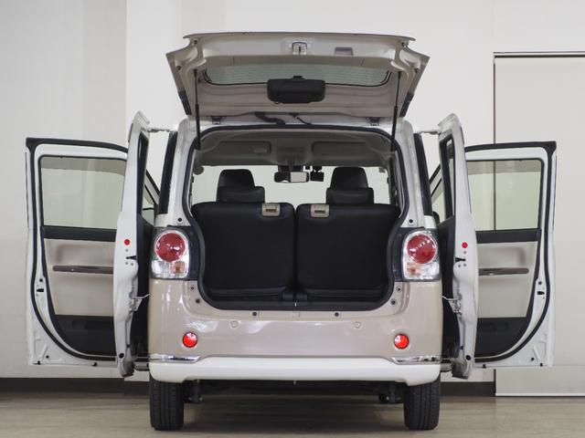 ムーヴキャンバス Ｘメイクアップ　ＳＡＩＩ　ＥＴＣ　フルセグナビ　ＢＴ　ＤＶＤ　ＣＤ　オートライト　フォグ　衝突軽減Ｂ　ＥＳＣ　Ｐスタート　Ａストップ　ステリモ　ＡＡＣ　スマートキー　電格ミラー　ベンチシート　黒革調シートカバー　シートリフター（32枚目）