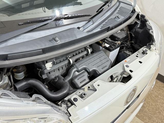 ムーヴキャンバス Ｘメイクアップ　ＳＡＩＩ　ＥＴＣ　フルセグナビ　ＢＴ　ＤＶＤ　ＣＤ　オートライト　フォグ　衝突軽減Ｂ　ＥＳＣ　Ｐスタート　Ａストップ　ステリモ　ＡＡＣ　スマートキー　電格ミラー　ベンチシート　黒革調シートカバー　シートリフター（79枚目）