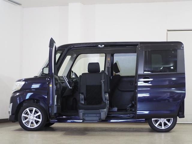 タント カスタムＸ　ＳＡＩＩ　福祉車両　ウェルカムＳ　ＥＴＣ　両ＰＳＤ　フルセグナビ　ＢＴ　ＤＶＤ　ＬＥＤオートライト　フォグ　衝突軽減Ｂ　ＥＳＣ　Ｐスタート　ステリモ　ＡＡＣ　純正１４ＡＷ　ウィンカー付電格ミラー　Ｒサンシェード（47枚目）