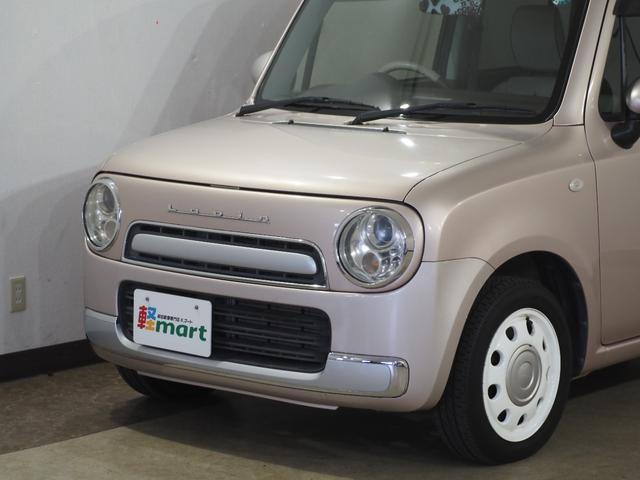 アルトラパンショコラ Ｇ　Ｐスタート　Ａストップ　ＨＩＤヘッドライト　スマートキースペアキー付　純正１４インチＡＷ　電格ミラー　純正オーディオ　ＣＤ　ショコラ専用シート　ベンチシート　フルフラット　運転席シートリフター　ＡＢＳ（73枚目）