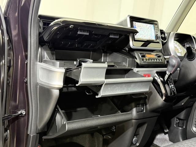 フレアワゴンカスタムスタイル ハイブリッドＸＴ　ターボ　Ｂカメラ　ＥＴＣ　シートＨ　両ＰＳＤ　クルコン　フルセグナビ　ＢＴ　ＤＶＤ　ＬＥＤオートライト／フォグ　衝突軽減Ｂ　レーンアシスト　クリソナ　パドルシフト　ステリモ　純正１５ＡＷ　ハーフレザー（64枚目）