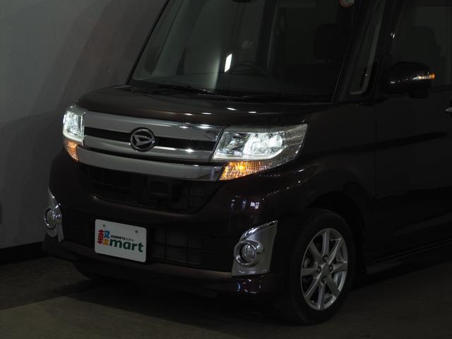 タント カスタムＸ　ＳＡＩＩ　Ｂカメラ　ＰＳＤ　フルセグナビ　ＢＴ　ＤＶＤ　ＬＥＤオートライト　衝突軽減Ｂ　ＥＳＣ　Ｐスタート　Ａストップ　ステリモ　ＡＡＣ　スマートキー　純正１４インチＡＷ　ウィンカー付電格ミラー　Ｒサンシェード（12枚目）