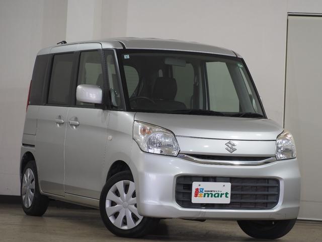 スペーシア G シートヒーター Pスタート アイドリングストップ オートエアコン スマートキースペアキー付 電格ミラー レベライザー CD ベンチシート 両側スライド パワステ パワーウィンドウ ABS Wエアバッグ(14枚目)