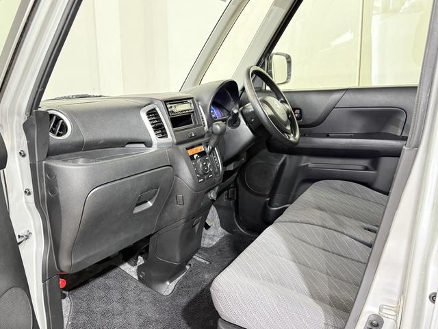 スペーシア G シートヒーター Pスタート アイドリングストップ オートエアコン スマートキースペアキー付 電格ミラー レベライザー CD ベンチシート 両側スライド パワステ パワーウィンドウ ABS Wエアバッグ(45枚目)