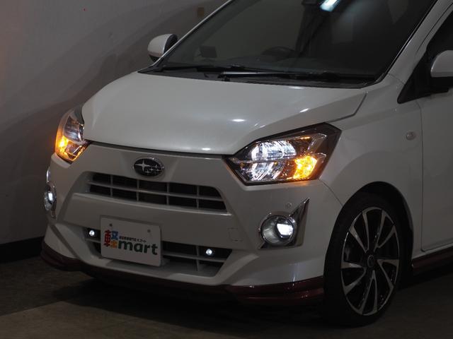 プレオプラス G スマートアシスト Bカメラ ETC シートH フルセグナビ BT DVD LEDオートライト/フォグ 社外足廻り/エアロ/マフラー/16AW 障害物センサー Pスタート Aストップ AAC スマートキー 電動格納ミラー(13枚目)