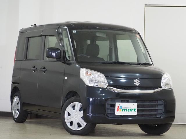 スペーシア G シートヒーター フルセグナビ DVD CD Pスタート アイドリングストップ オートエアコン スマートキー 電動格納ミラー レベライザー ベンチシート 両側スライド パワステ パワーウィンドウ ABS(14枚目)