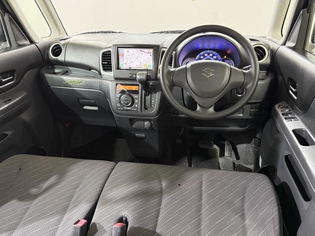 スペーシア G シートヒーター フルセグナビ DVD CD Pスタート アイドリングストップ オートエアコン スマートキー 電動格納ミラー レベライザー ベンチシート 両側スライド パワステ パワーウィンドウ ABS(52枚目)