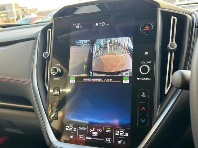 レヴォーグ ４ＷＤ　ＳＴＩスポーツＥＸ　保証書／純正　１１．６インチ　メモリーナビ／スマートリヤビューミラー／アイサイト／シートヒーター　前席／車線逸脱防止支援システム／シート　合皮／電動バックドア／ヘッドランプ　ＬＥＤ　バックカメラ（12枚目）