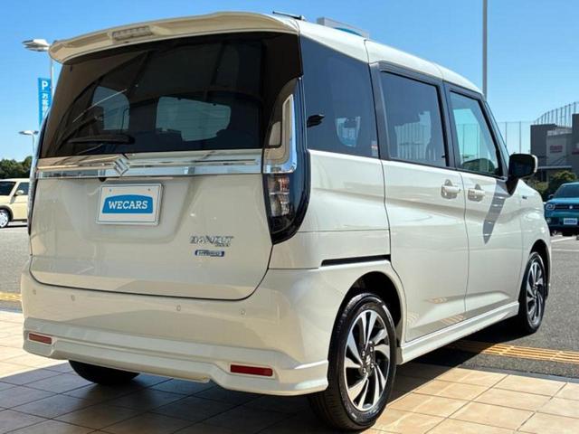 ソリオバンディット バンディットハイブリッドＭＶ　衝突安全装置／電動スライドドア／シートヒーター／車線逸脱防止支援システム／ヘッドランプ　ＬＥＤ／ＥＢＤ付ＡＢＳ／横滑り防止装置／アイドリングストップ／クルーズコントロール／エアバッグ　運転席（3枚目）