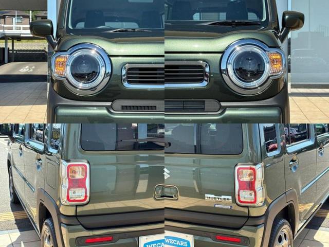 ハスラー ハイブリッドＧ　保証書／セーフティサポート（スズキ）／シートヒーター　前席／車線逸脱防止支援システム／ヘッドランプ　ＬＥＤ／ＥＢＤ付ＡＢＳ／横滑り防止装置／アイドリングストップ／エアバッグ　運転席　ＬＥＤヘッドランプ（52枚目）