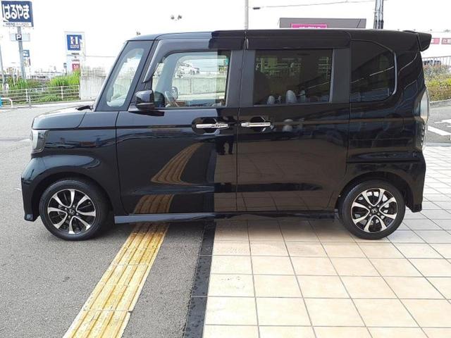 N-BOXカスタム G・Lホンダセンシング 新品タイヤ/純正 SDナビ/電動スライドドア/ヘッドランプ LED/ETC/EBD付ABS/横滑り防止装置/アイドリングストップ/フルセグTV/エアバッグ 運転席/エアバッグ 助手席 片側電動スライド(2枚目)