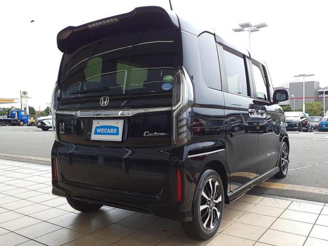 N-BOXカスタム G・Lホンダセンシング 新品タイヤ/純正 SDナビ/電動スライドドア/ヘッドランプ LED/ETC/EBD付ABS/横滑り防止装置/アイドリングストップ/フルセグTV/エアバッグ 運転席/エアバッグ 助手席 片側電動スライド(3枚目)