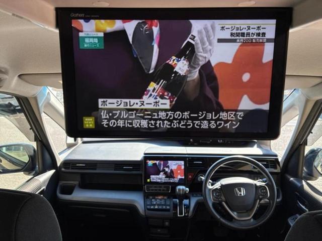 ステップワゴンスパーダ スパーダ・ホンダセンシング　新品タイヤ／保証書／純正　１０インチ　ＳＤナビ／フリップダウンモニター　純正　１１．５インチ／両側電動スライドドア／ＥＴＣ／ＥＢＤ付ＡＢＳ／横滑り防止装置／アイドリングストップ／フルセグＴＶ（9枚目）